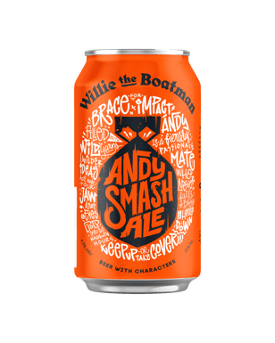 Willie The Boatman Andy Smash Ale Cans 375ml  Can