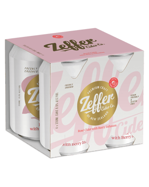 Zeffer Rose & Berry Cider 330ml  Can