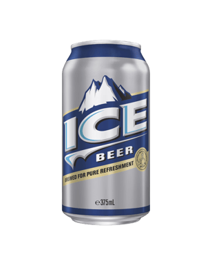 Ice Beer Lager Cans 375ml  Can