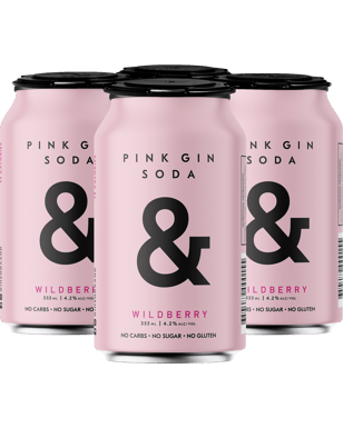 Pink Gin & Soda Cans 355ml  Can