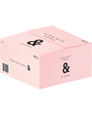 Pink Gin & Soda Cans 355ml  Can