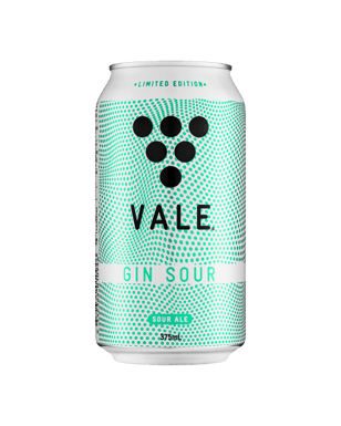 Vale Gin Sour Ale Cans 375ml  Can