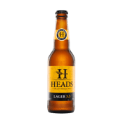 Heads Of Noosa Lager 3.5 4x6x330ml  Bottle