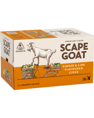 Scape Goat Ginger & Lime Bottle 330ml  Bottle