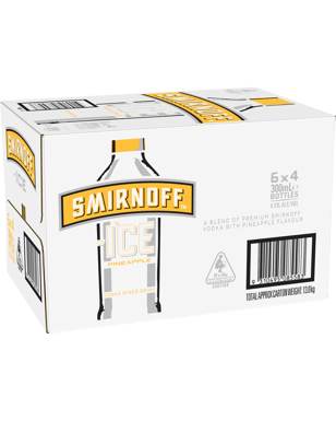Smirnoff Ice Pineapple Bottles 300ml  Bottle