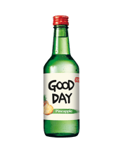 Good Day Pineapple Soju 360ml  Bottle
