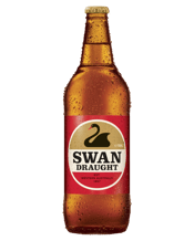 Swan Draught Lager Longneck 750ml  Bottle