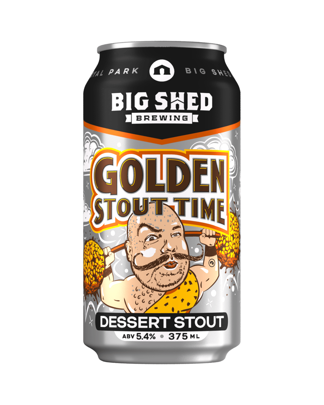 Big Shed Brewing Co Golden Stout Time Cans 375mL