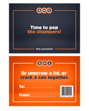 Gift Note Celebration Card  Each