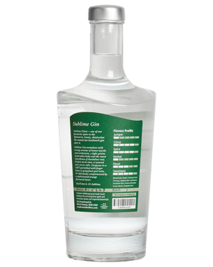 South Coast Distillery Sublime Gin 700ml  Bottle