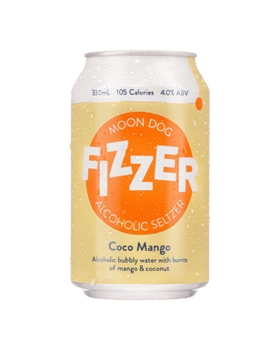 Moon Dog Fizzer Alcoholic Seltzer Coco Mango Cans 330ml  Can