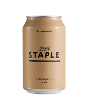 Staple Vodka Soda & Lime Cans 330ml  Can