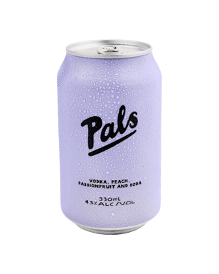 Vodka Peach Passionfruit & Soda Cans 330mL 