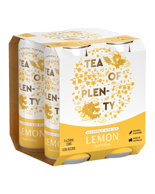 Tea Of Plen-ty Vodka & Lemon Iced Tea 250ml  Can