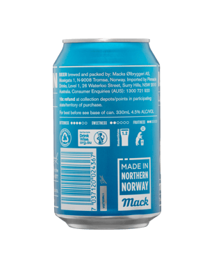 Isbjorn Lager 330ml  Can