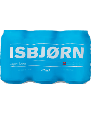 Isbjorn Lager 330ml  Can