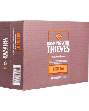 Buy Running With Thieves Ginger Beer Cans 375ml online with (same-day FREE  delivery*) in Australia at Everyday Low Prices: BWS