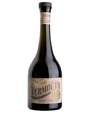 Ambrosia Castello Del Poggio Ambrosia Vermouth Rosso Di Tor  Bottle