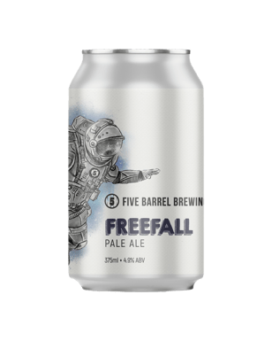 Five Barrel Freefall Pale Ale Can 375ml  Can