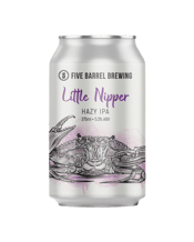 Five Barrel Little Nipper Hazy Ipa Can 375ml  Can
