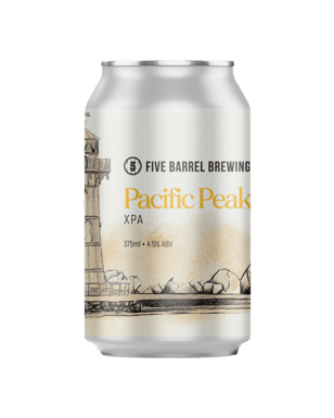 Five Barrel Pacific Peak Xpa Can 375ml  Can