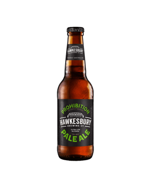 Hawkesbury Brewing Co Ultra Low Alc Prohibition Pale Ale Bottle 330ml  Bottle