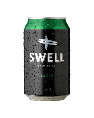Swell Brewing Co Lager Cans 330ml  Can