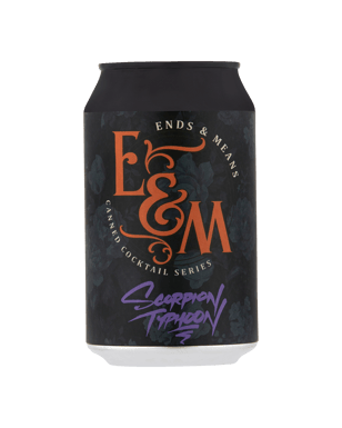 Ends And Means Scorpion Typhoon 350ml  Can