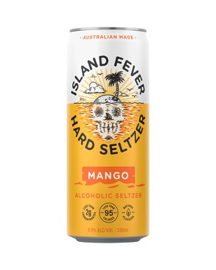 Island Fever Mango Seltzer 330ml  Can