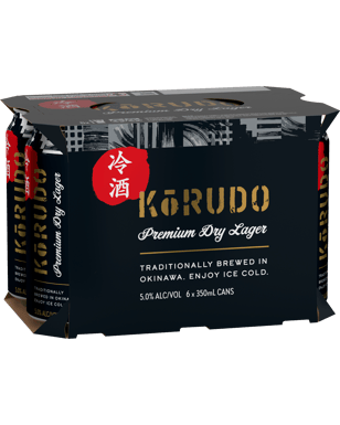 Korudo Crisp Dry Japanese Lager Can 350ml  Can
