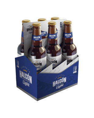Halcon Light Beer Bottle 350ml  Bottle