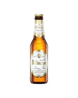 Bitburger Premium Beer 330ml  Bottle