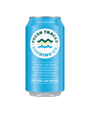 Fresh Tracks Prisitne Lager 375ml  Can