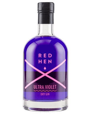 Red Hen Ultra Violet Dry Gin 500ml  Bottle