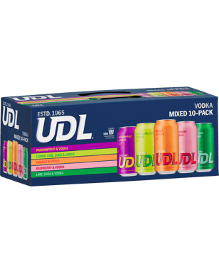 Udl Mixed Cans 10x375ml  Pack