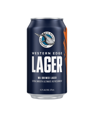 Big State Western Edge Lager Cans 375ml  Can