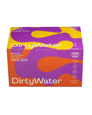 Garage Project Dirty Water Seltzer Mixed 6 Pack 330ml Cans  6 Pack