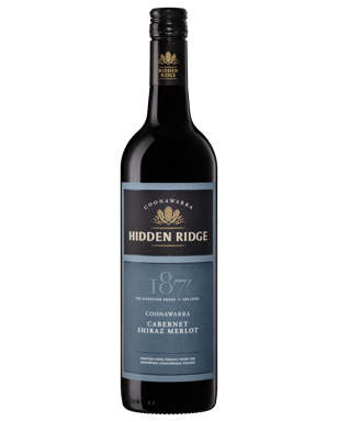 Hidden Ridge Coonawarra Cabernet Shiraz Merlot  Bottle