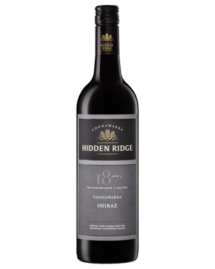 Hidden Ridge Coonawarra Shiraz  Bottle