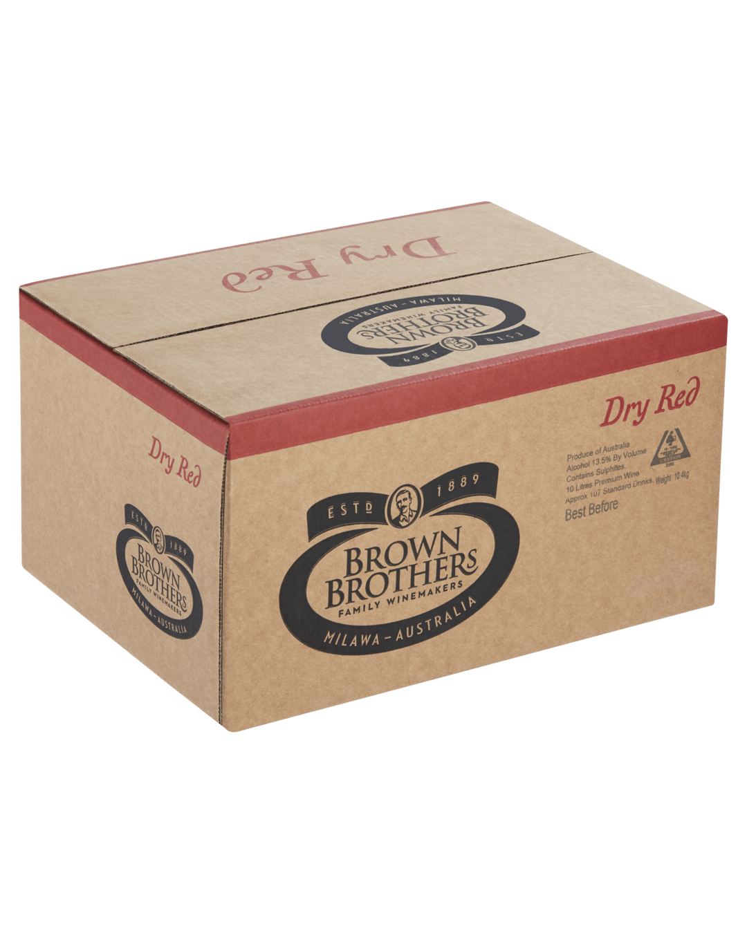 Brown Brothers Milawa Dry Red Cask 10L