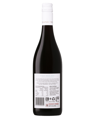 Tempus Two Lighten Up Pinot Noir  Bottle