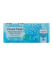 Fever Tree Mediterranean Tonic Water Cans 8x150ml  Bottle