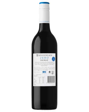 Mcguigan Zero Alcohol Free Shiraz  Bottle