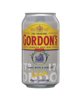 Gordon's Gin & Tonic Cans 375ml  Can