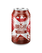 Bright Hellfire Amber Ale Cans 355ml  Can
