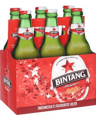 Bintang Pilsener Bottles 330ml  Bottle
