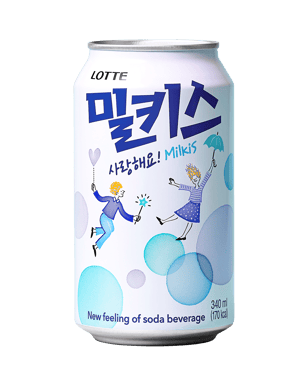 Lotte Chilsung Beverage Milkis  Can