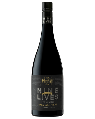 Cat Amongst The Pigeons Nine Lives Stone Well Shiraz  Bottle