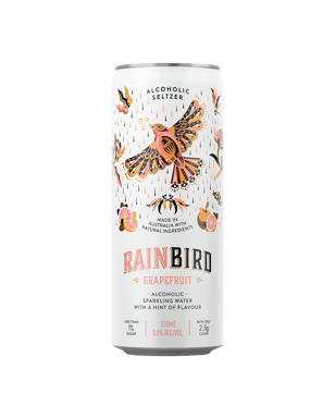 Rainbird Seltzer Grapefruit Cans 330ml  Can