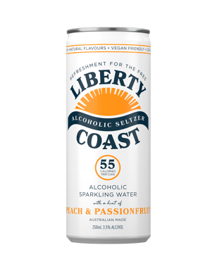 Liberty Coast Peach And Passion 6x4x250ml  Can